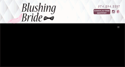 Desktop Screenshot of blushingbrideon17.com